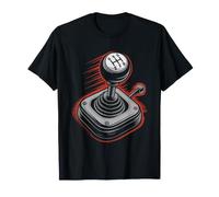 Three Pedals Clutch Brake Gas Manual Transmission Driver Art T-Shirt