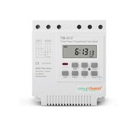 Three Phase 380V Timer Programmable Switch LCD Digital Timer Switch with Backlight