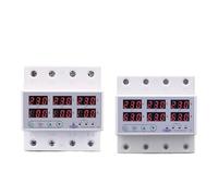 Three Phase 3P+N Adjustable Over and Under Voltage Protector with Over Current Protection Automatic Recovery Protective Device(100A With N 3X220V)