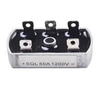 Three Phase 50A 1000V Diode for bridge for Wind Turbine Conversion System - Robust Metal Case for Science Education Experiment(A)