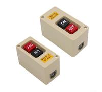 Three Phase AC Push Button Switch 15A 30A with 45mm Button Head Diameter for Motor Operation Above 440V (TBSP-330 (TBSP-315 (15A))