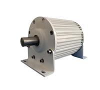 Three-Phase AC Rare Earth Permanent Magnet Generator Low-Speed Direct-Drive Brushless 1500W 500RPM 48V/220V/380V(1500W 220V 500rpm 50hz)