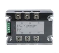 Three-Phase AC Voltage Regulating Module, 380VAC 150A Power Regulator Thyristor Solid State Relay Non-Contact Operation High Shock Resistance for Industrial Machinery