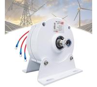 Three-Phase alternator Permanent Magnet Generator, Rare earth NdFeB Electric 3 Phase High Speed Permanent Magnet Generator Alternator Water Wind Turbine,wind and water turbine(B 1100 RPM,24V)