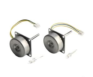 Three Phase Brushless AC Generator for DIY Wind and Hydraulic Power Projects with LED Output from 3V to 24V Metal Constructed Motor