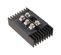 Three Phase Diode Module MDS100A 100 Amp 1600V Silicon Full Wave with Aluminum Base for Inverters(MDS150A)