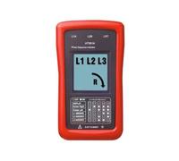 Three-Phase Electrical Tester with Wide 15-400 Hz, UT261A | Wide-Frequency Phase Checks, Missing-Phase Indication Across Three Inputs, Aviation and Marine Power Equipment