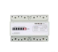Three Phase Four Wire Energy Meter Din Rail 100a Class 1 Accuracy For Industrial Commercial Power Monitoring System