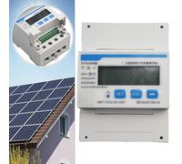Three-Phase Four-Wire Guide Rail Type Electricity Energy Meter for Smart Power Sensor Dtsu666 3 X 220/380V 5 (80)A Rs485 Modbus-Rtu Kwh Kvarh Measurement for Industrial and Commercial Power Monitoring