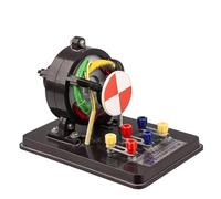 Three-Phase Induction Dynamo, Educational DIY Motor Model for School Physics Labs and Science Demonstrations