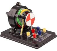 Three-Phase Induction Dynamo Motor Model Labs Demonstration Electric Generator Physical Science Circuit Experiment Equipment for STEM Teaching Educational Activity