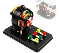 Three Phase Induction Motor Model, With Open Visible Structure, Color Coded Binding Posts, For Physics Classroom, Electromagnetism Experiment, Electrical Principle Learning, Wiring Training