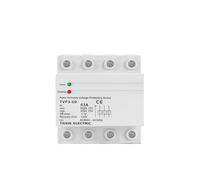Three Phase Over Under Voltage Protector 3 Phase Automatic Recovery Protective Device Surge Protection Relay Reset 63A 60A 380V