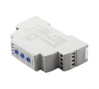 Three-Phase Overvoltage and Undervoltage Protection Relay 220VAC, DIN Rail Mount with Inverse Time Action and Precise Phase Control, SKAD04 Model