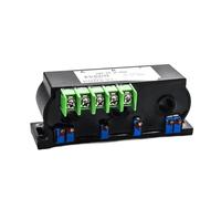 Three-Phase Perforated AC Current Transmitter Sensor 4-20mA Perforated Mutual inductance Isolation Module 0-5A 5V10V(0-20mA,0-30A AC_10MM_DC24V)