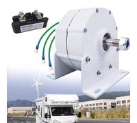 Three-Phase Permanent Magnet Alternator Generator, High Power Output for DIY Projects and Portable Applications