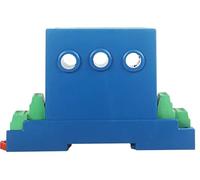 Three Phase Split Core Current Sensor AC 0-10A 0-20A to 4-20mA 0-10V 0-5V RS485 35mm Din Rail 3 Transmitter