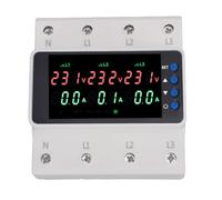 Three Phase Voltage Protector Adjustable Voltage Protective Device for Electrical Systems