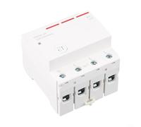 Three-Phase Wi-Fi Smart Circuit Breaker, 63A/80A, 3P+N DIN Rail Mount, Timer & Voice Control via App, IP20 Rated, for Home Automation & Remote Management(63A)