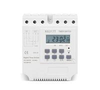 Three Phases 380V Digital Timer Switch Electric Programmable Relay with 30 Times On/Off Per Day/Weekly