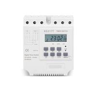 Three Phases 380V Digital Timer Switch Electric Programmable Timer Relay with 30 Times On/Off Per Day/Weekly