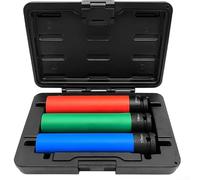 Three Piece Anti Injury Socket Set Designed for Easy Tire Maintenance with Compatibility for Common Bolt Sizes