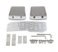 Three-Piece Foot Rest Kit for Honda Manual Gear Cars with Dedicated Support for Accelerator Brake and Clutch Pedals