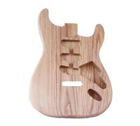 Three-piece Wood Spliced Bentwood Body Electric Guitar Modified Body DIY Electric Guitar Instrument Accessories Barrel Guitar Body Kit (Color : Opening)