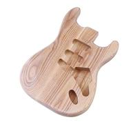 Three-piece Wood Spliced Bentwood Body Electric Guitar Modified Body DIY Electric Guitar Instrument Accessories Barrel (Color : Nonporous)