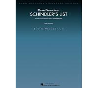 Three Pieces from Schindler's List - Violin and Piano Sheet Music | Early Advanced Violin Solo with Piano Accompaniment | Iconic John Williams Film Score Arranged for Concert Performance