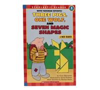 Three Pigs, One Wolf, and Seven Magic Shapes (Hello Math Reader. Level 3)