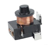 Three-Plug Refrigerator Start Relay for Compressor 1/5HP 1/6HP - PTC Starter Device for Mini Fridge Freezer Repair 24x30x32mm(1/6HP 125W)