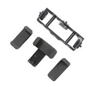 Three Position Smartphone Mount Double Clip Tripod Accessories Movable Clip for Living Stream Video Microphonerophone Stand Holder