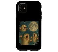 Three Possum Moon Live Weird Design Case for iPhone 11