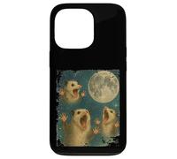Three Possum Moon Live Weird Design Case for iPhone 13 Pro