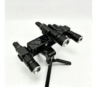 Three-Primary Color Light Demonstrator, Rgb Three-Primary Color Teaching Demonstration Lamp With Bracket, Light Source Direction & Intensity Adjustable, For Schools And Laboratories