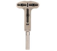 Three-Prong Watch Cover Remover Tool for Watch Back Opening Compatible with Various Watch Sizes Up to 65mm Metal Construction