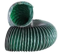 Three-Proof Cloth Flexible Duct Hose, for Vent Exhausts in Factories, Basements, Farms, Tunnel and Automobile Manufacturing, Built-in Steel Wire(10ft)(400mm)