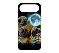 Three Pugs Under Full Moon Pug Lover Case for iPhone Air