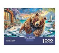 Three Puppies Puzzle 1000 Pieces, Whimsical Challenge Toy Jigsaw Puzzles for Adults And Kids Age 14 Years Up 70x50cm/1000pcs