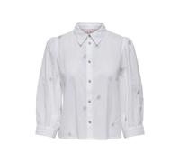 Three-quarter sleeve women's shirt Only Candy Blanc M