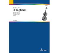 Three Ragtimes- viola and piano