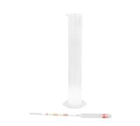 Three Range Maple Syrup Hydrometer Glass Brix Meter for Home Brewing | Measures Sugar Concentration and Moisture Content, Suitable for Winemakers, Bar Testing, Beer Brewing and Corn Whiskey