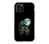 Three Red Eared Sliders Under Moon Wildlife Art Case for iPhone 11 Pro