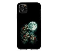 Three Red Eared Sliders Under Moon Wildlife Art Case for iPhone 11 Pro Max