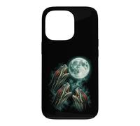 Three Red Eared Sliders Under Moon Wildlife Art Case for iPhone 13 Pro