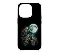 Three Red Eared Sliders Under Moon Wildlife Art Case for iPhone 14 Pro