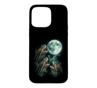 Three Red Eared Sliders Under Moon Wildlife Art Case for iPhone 15 Pro Max