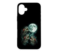 Three Red Eared Sliders Under Moon Wildlife Art Case for iPhone 16 Plus