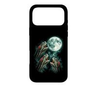 Three Red Eared Sliders Under Moon Wildlife Art Case for iPhone 17 Pro Max